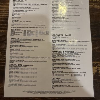 Phorage - Menu - Vietnamese Near Me - Los Angeles, California Phorage - Menu - Vietnamese Near Me - Los Angeles, California
