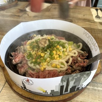 Sizzling Lunch - Beef udon - Japanese Near Me - San Jose, California