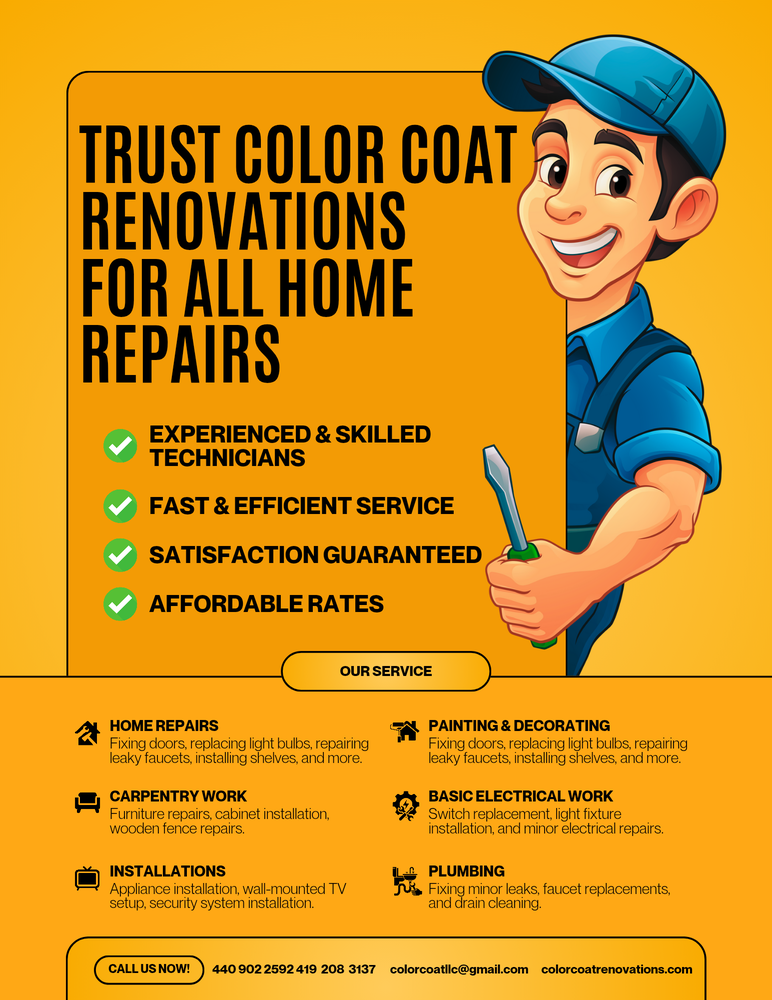 Slide of Color Coat Renovations