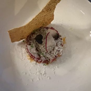 The Conservatory - Steak tartare for appetizer! - New American Near Me - Half Moon Bay, California The Conservatory - Steak tartare for appetizer! - New American Near Me - Half Moon Bay, California