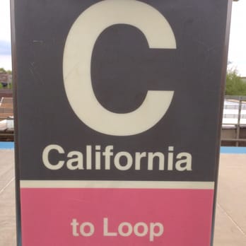 CTA - California [Pink] - Public Transportation Near Me - Chicago, Illinois