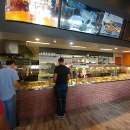 Buffet line