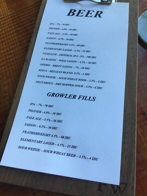 Menu photo 7 Four Winds Brewing Delta, BC Menu photo 7 Four Winds Brewing Delta, BC