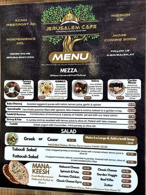 Menu photo 4 Jerusalem Cafe Mission, KS