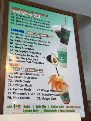 Menu photo 5 Tea Rak Tea Dallas, TX