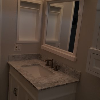 Artisan Home Construction - Bathroom remodel w/ custom towel rack. - General Contractors Near Me