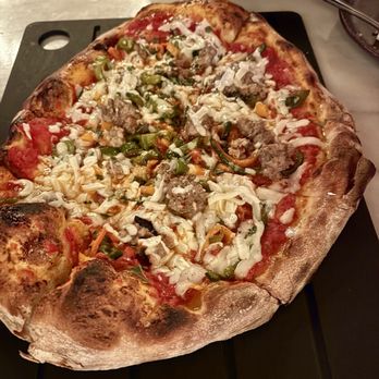 Serious Pie Downtown - Sweet Fennel Sausage Pizza was excellent. - Pizza Near Me - Seattle, Washington