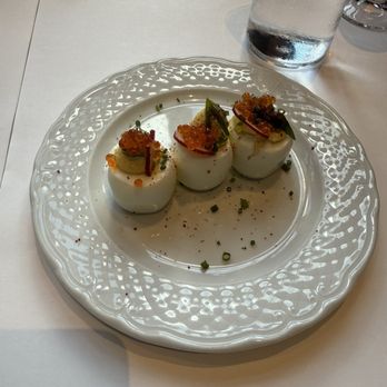 Annabelle Brasserie - Deviled eggs - French Near Me - Houston, Texas Annabelle Brasserie - Deviled eggs - French Near Me - Houston, Texas