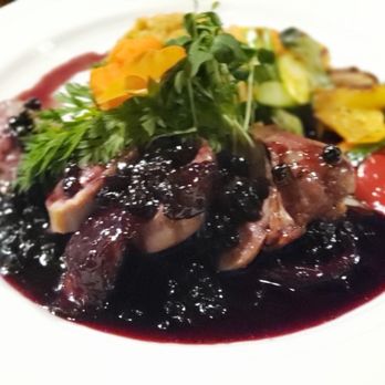 350 Grace - Seared Duck in blueberry sauce - Southern Near Me - Norfolk, Virginia 350 Grace - Seared Duck in blueberry sauce - Southern Near Me - Norfolk, Virginia