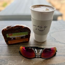 Monk & Mongoose - Lone Tree - Large Americano - 4 shots and Pumkin Chocolate Chip