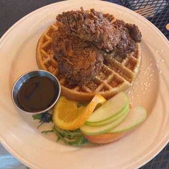 Newbergundian Bistro - Chicken and waffles - Wine Bars Near Me - Newberg, Oregon