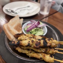 Ruan Thai - Chicken satay skewers