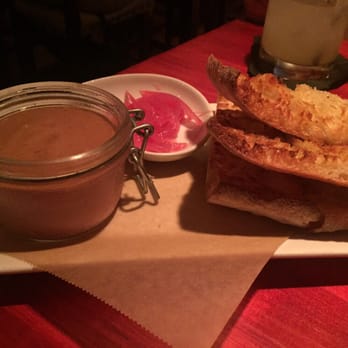 Salty Sow - Duck liver mousse - American Near Me - Austin, Texas Salty Sow - Duck liver mousse - American Near Me - Austin, Texas