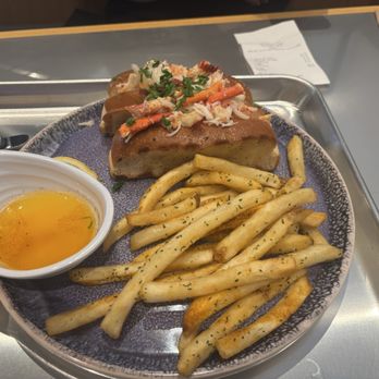 California Fish Grill - Lobster roll combo, two rolls!! - Seafood Near Me - Fairfax, Virginia