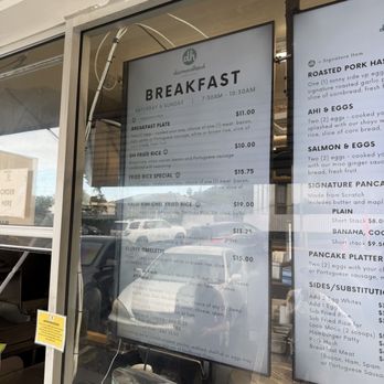 Diamond Head Market & Grill - Breakfast menu one of three - Bakeries Near Me - Honolulu, Hawaii Diamond Head Market & Grill - Breakfast menu one of three - Bakeries Near Me - Honolulu, Hawaii