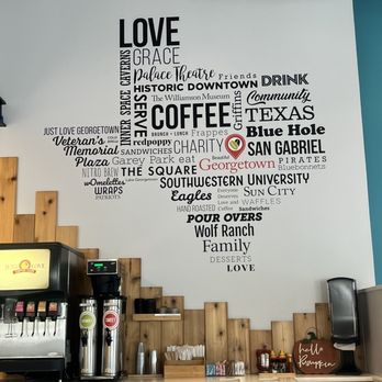 Just Love Coffee Cafe - Georgetown - Drink station! Super clean and stocked well. - Coffee & Tea Near Me - Georgetown, Texas Just Love Coffee Cafe - Georgetown - Drink station! Super clean and stocked well. - Coffee & Tea Near Me - Georgetown, Texas
