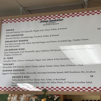 Campini's Italian Deli - Artisan Sandwiches menu pt.2 - Delis Near Me - Temecula, California Campini's Italian Deli - Artisan Sandwiches menu pt.2 - Delis Near Me - Temecula, California