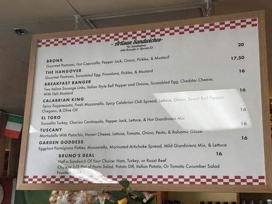 Menu photo 2 Campini's Italian Deli Temecula, CA Menu photo 2 Campini's Italian Deli Temecula, CA