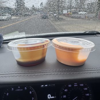 Paradise Grindz - Unagi left, Majah sauce right. - Hawaiian Near Me - Tigard, Oregon