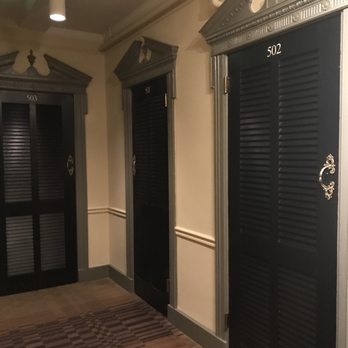 Hotel Lombardy - Entrances to rooms. Wood screen doors in front of the actual door . Kinda cool - Hotels Near Me - Washington, DC, District of Columbia