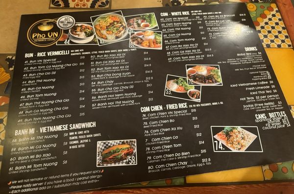 Menu photo 4 Pho VN Cuisine Fishers, IN