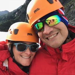 On Mendenhall Glacier