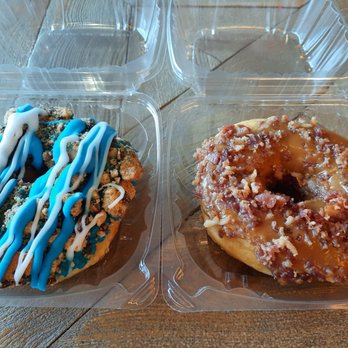 Donut Crazy - Shelton - Cookie Monster and Bacon Maple - Donuts Near Me - Shelton, Connecticut Donut Crazy - Shelton - Cookie Monster and Bacon Maple - Donuts Near Me - Shelton, Connecticut