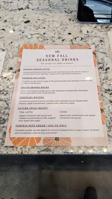 Menu photo 6 Coffeebar Reno, NV