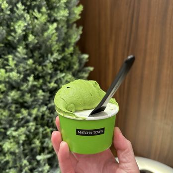 Matcha Town - No. 4 matcha and white champaca gelato - Gelato Near Me - Cupertino, California Matcha Town - No. 4 matcha and white champaca gelato - Gelato Near Me - Cupertino, California