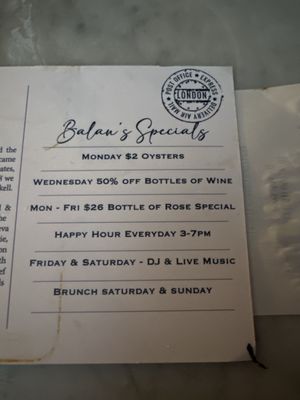 Menu photo 6 Bakan Miami, FL