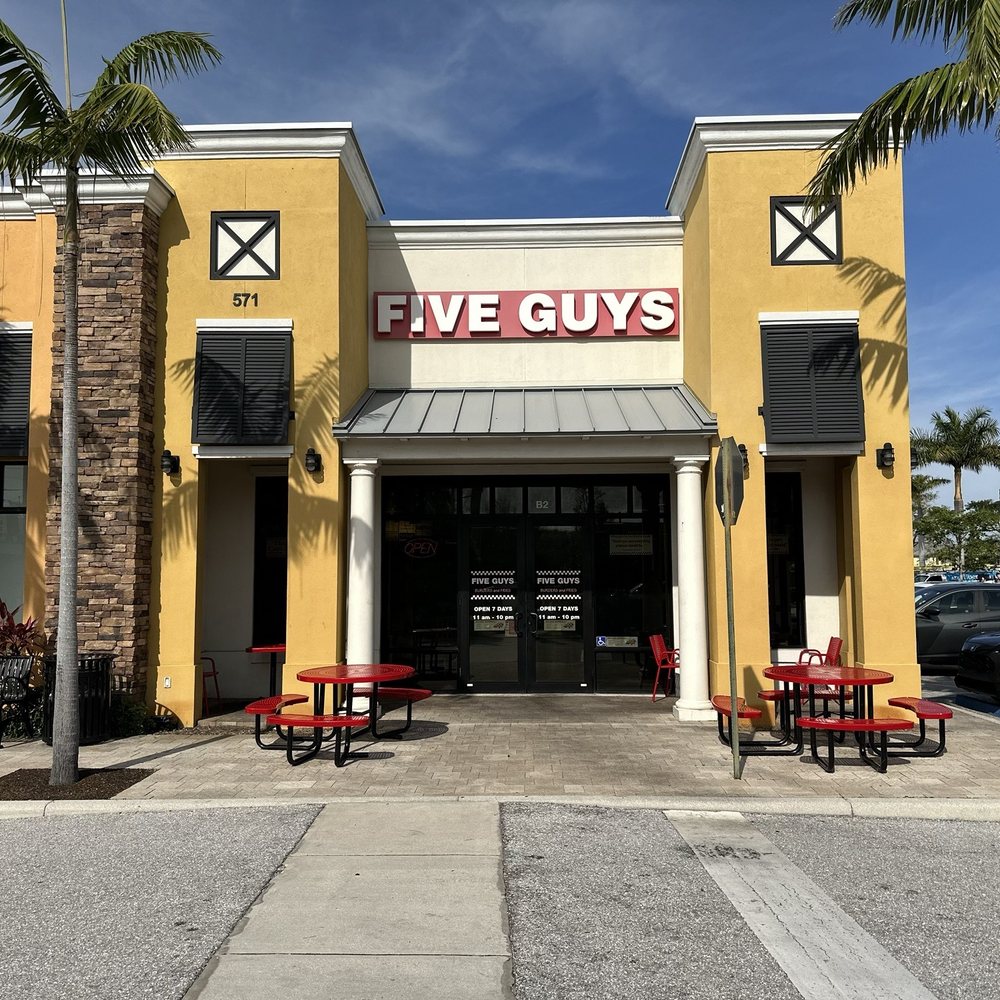 Five Guys - Storefront. - Burgers Near Me - Delray Beach, Florida Five Guys - Storefront. - Burgers Near Me - Delray Beach, Florida