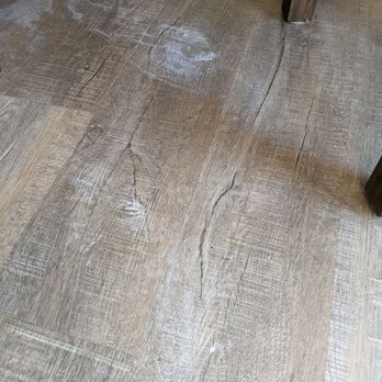 Patriot Drywall - Drywall mud on the floor that was not cleaned up - Drywall Installation & Repair Near Me
