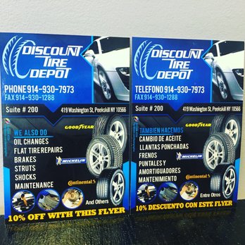 Discount Tire Depot - Oil Change Stations Near Me - Peekskill, New York Discount Tire Depot - Oil Change Stations Near Me - Peekskill, New York