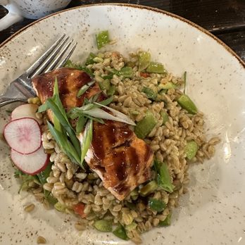 Farm 12 - Salmon farro salad bowl - Venues & Event Spaces Near Me - Puyallup, Washington Farm 12 - Salmon farro salad bowl - Venues & Event Spaces Near Me - Puyallup, Washington