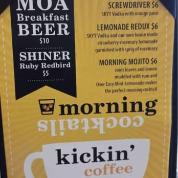 Over Easy - Arcadia - breakfast drinks !! - Breakfast & Brunch Near Me - Phoenix, Arizona Over Easy - Arcadia - breakfast drinks !! - Breakfast & Brunch Near Me - Phoenix, Arizona
