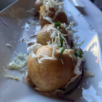 Basin Seafood & Spirits - Blue Crab Beignets - Seafood Near Me - New Orleans, Louisiana