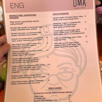Oma Bistró - Breakfast & Brunch Near Me - Barcelona, B Oma Bistró - Breakfast & Brunch Near Me - Barcelona, B