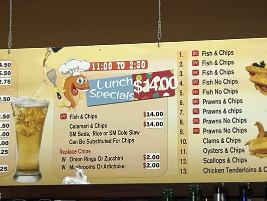 Menu photo 6 The Bay Fish & Chips Sunnyvale, CA Menu photo 6 The Bay Fish & Chips Sunnyvale, CA