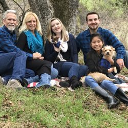 Kevin P Young, EA - Fall of 2017 - Kevin, Lori, Cami, Ben, Chiara, Cisco & Shilo!!
