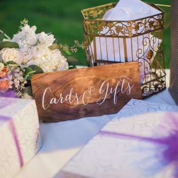 Gold Finch Florals - Gift table - Floral Designers Near Me - Laguna Beach, California