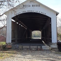 Mecca Bridge - Mecca covered bridge