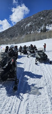 T-Lazy-7 Ranch and Snowmobiles by null