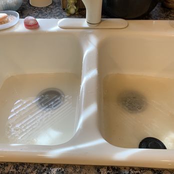 Cowboy Plumbing Services - Both sinks clogged - Plumbing Near Me - New Braunfels, Texas