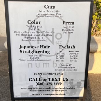 N° 147 number 147 - Hair Salons Near Me - Pasadena, California