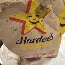 Hardee's - Greasy bag