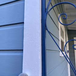 Quality Painting Pros - Railing were painted and not prepped. Ring camera never saw prep.