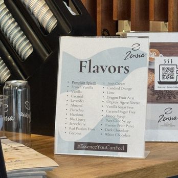 Zensia - menu - Coffee & Tea Near Me - Clayton, Missouri