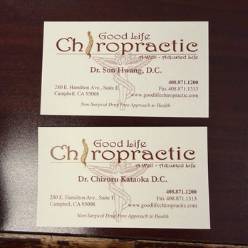 Good Life Chiropractic - Chiropractors Near Me - Campbell, California
