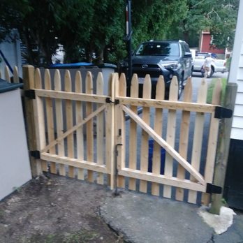 Mass Walls - Double spaced picket gate - Drywall Installation & Repair Near Me - Bellingham, Massachusetts
