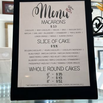 Gateau de Henry - Menu - Coffee & Tea Near Me - Vancouver, British Columbia